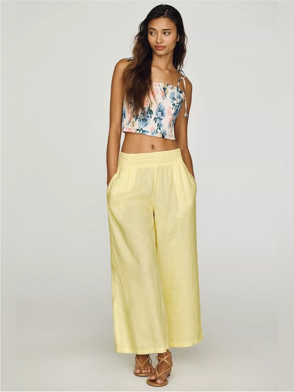 NWT Anthropology Somerset
Linen Pull-On Pants